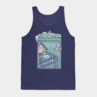 Breakfast on a Lake Tank Top